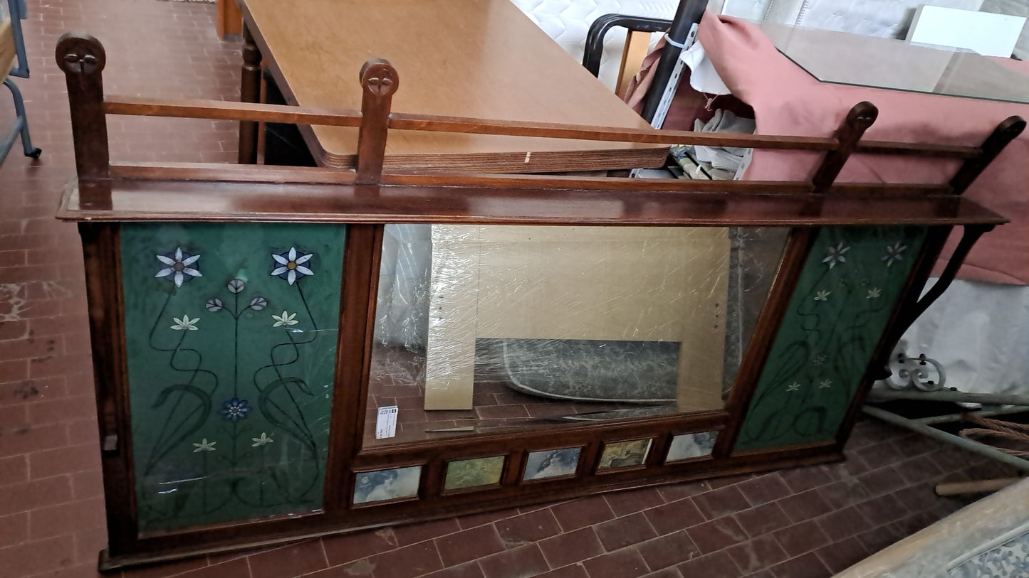 Vecchia Specchiera Stile Liberty R.