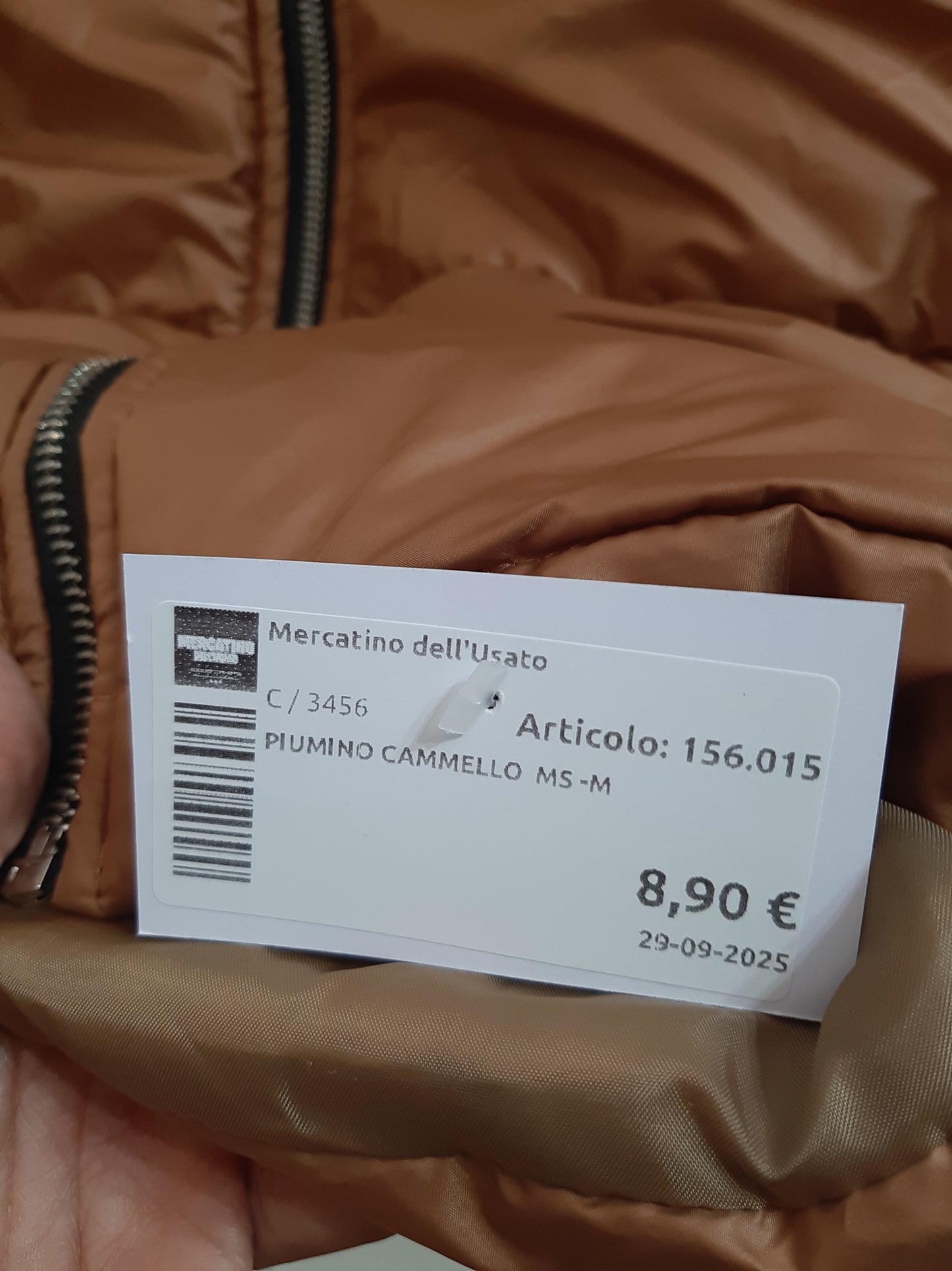 Piumino Cammello Ms -m