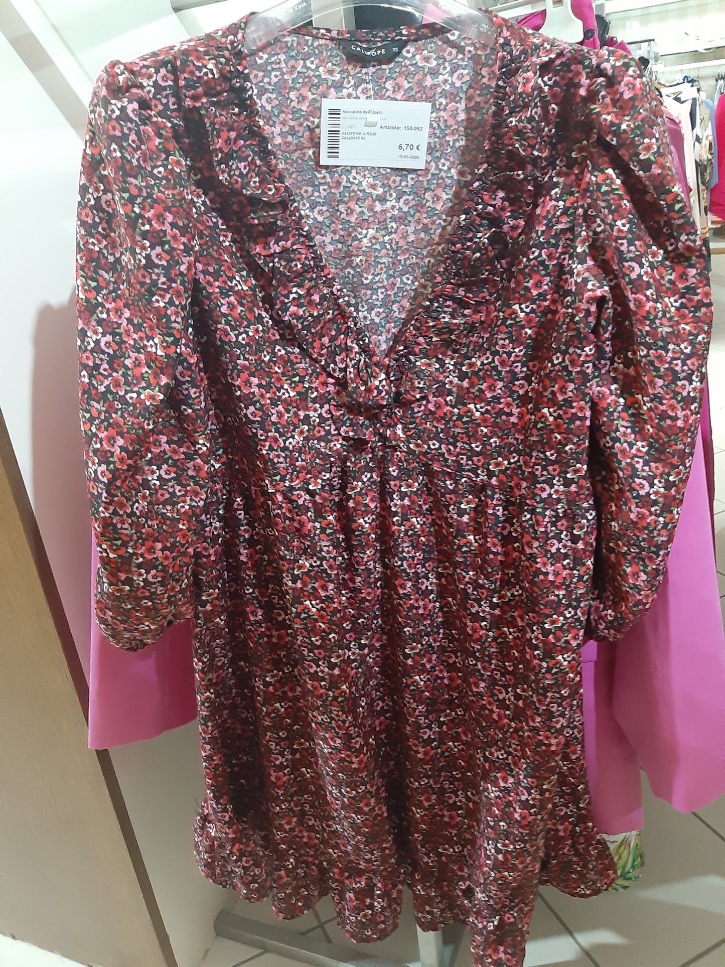 Vestitino A Fiori Galliope Xs