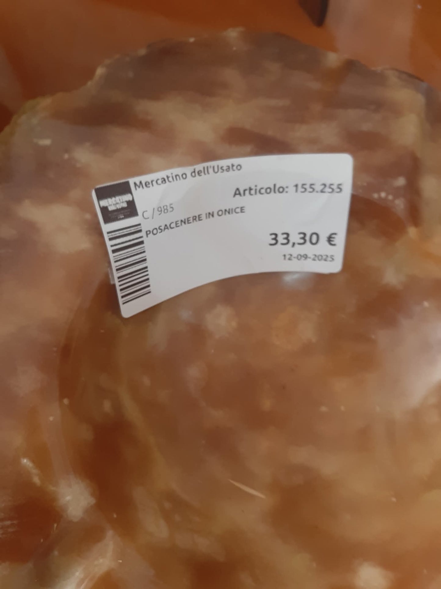 Posacenere In Onice