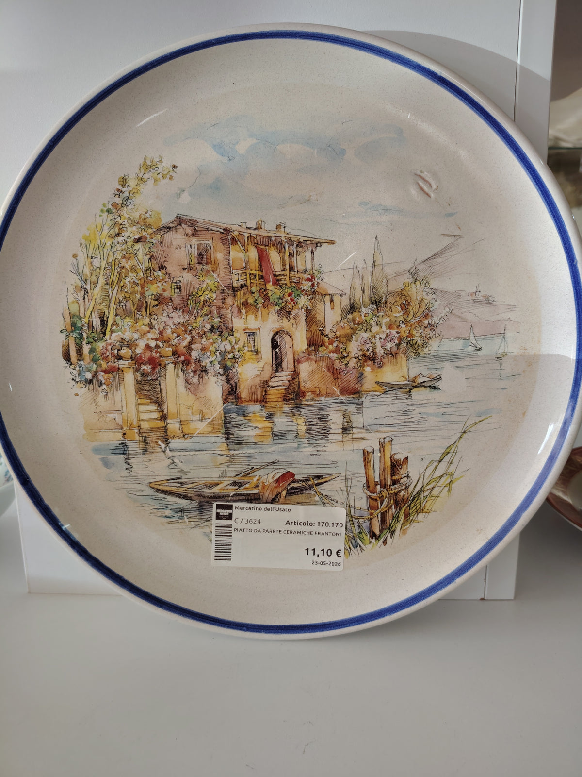 Piatto Da Parete Ceramiche Frantoni