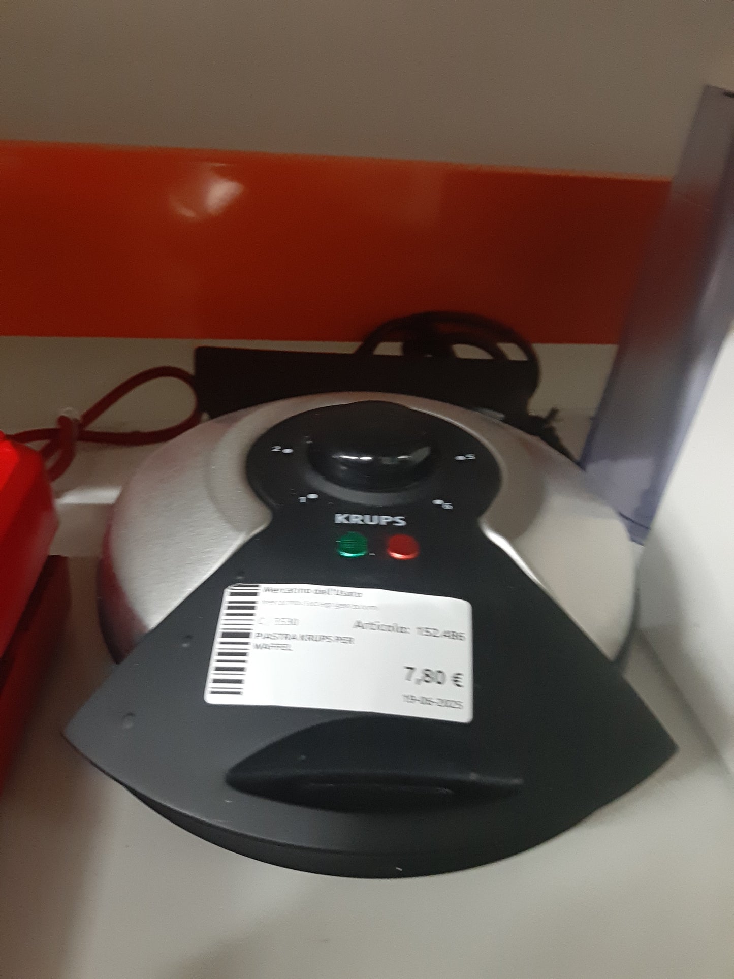 Piastra Krups Per Waffel
