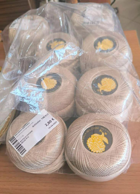 Rotolo Cotone Beige N16