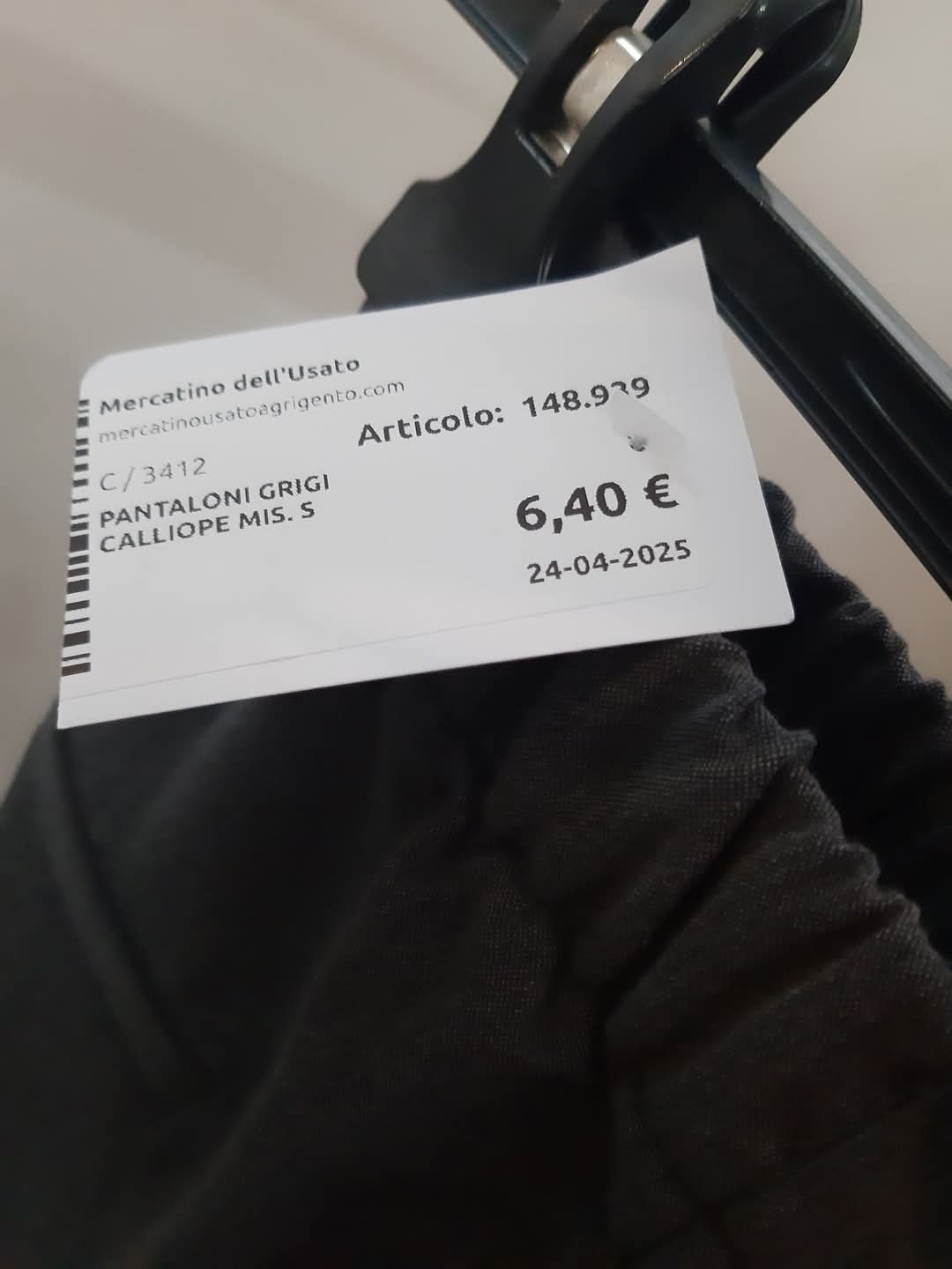 Pantaloni Grigi Calliope Mis. S