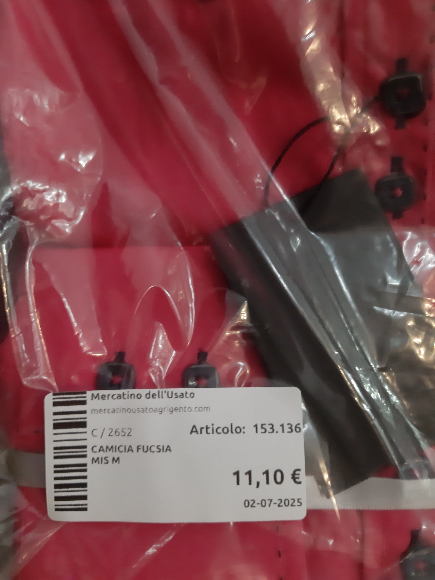 Camicia Fucsia Mis M