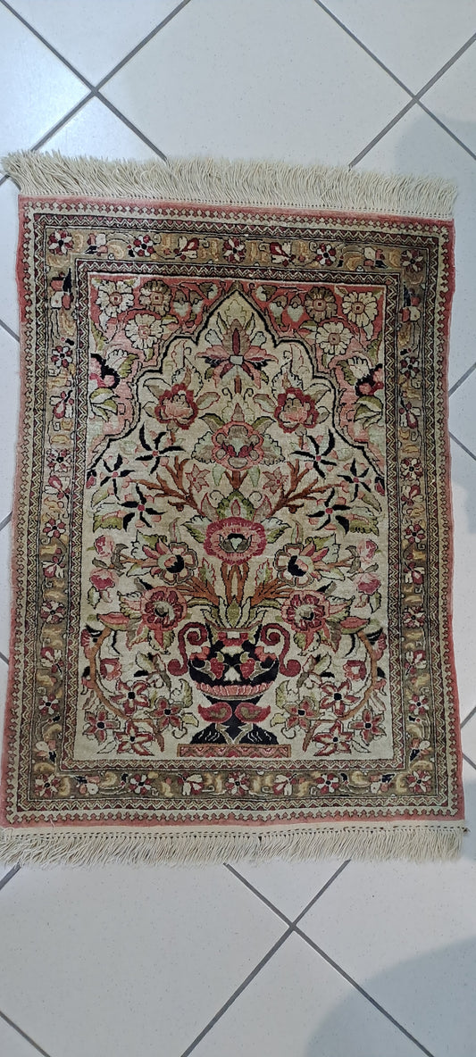 Tappetino Lana Seta 80x57