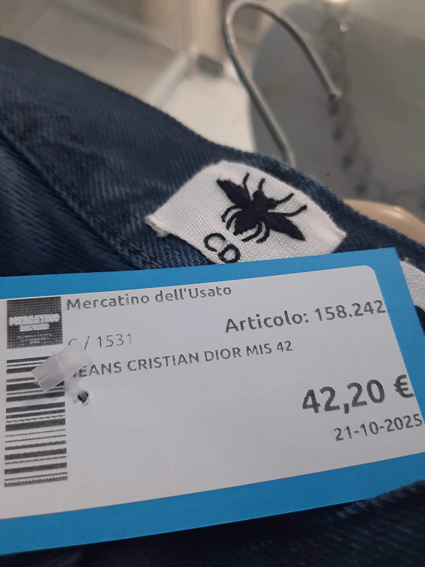 Jeans Cristian Dior Mis 42