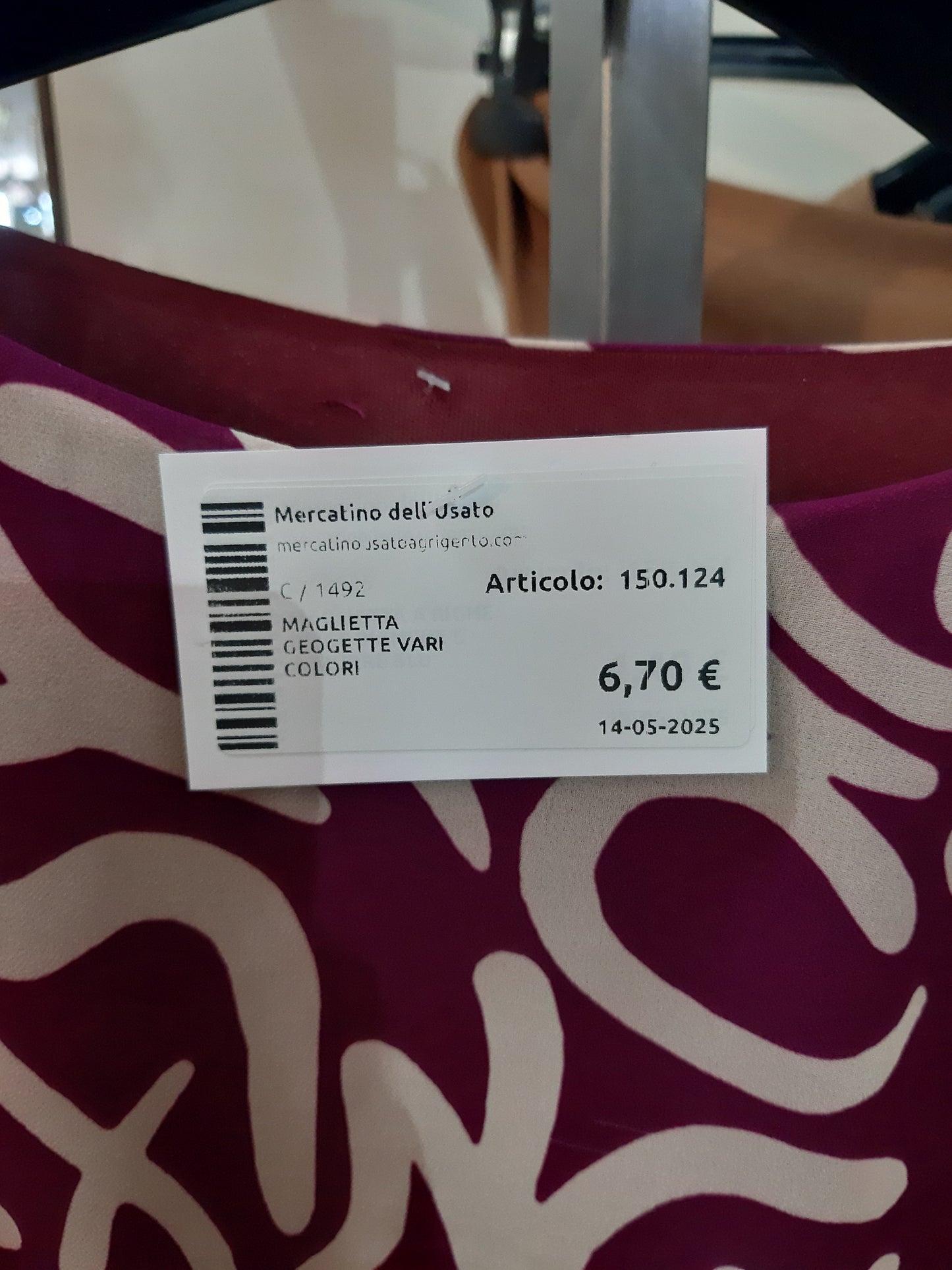 Maglietta Geogette Vari Colori