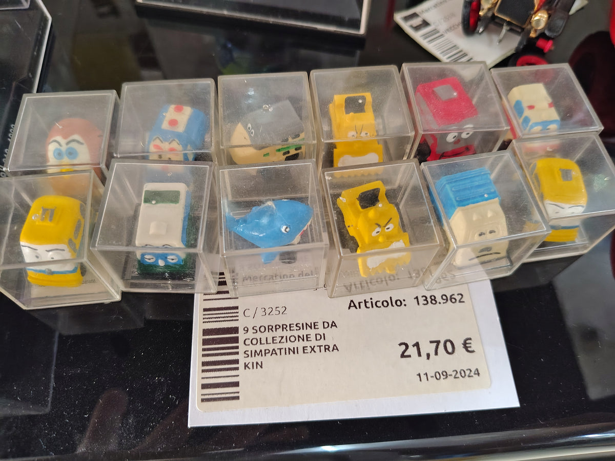 9 Sorpresine Da Collezione Di Simpatini Extra Kinder Sorpresa