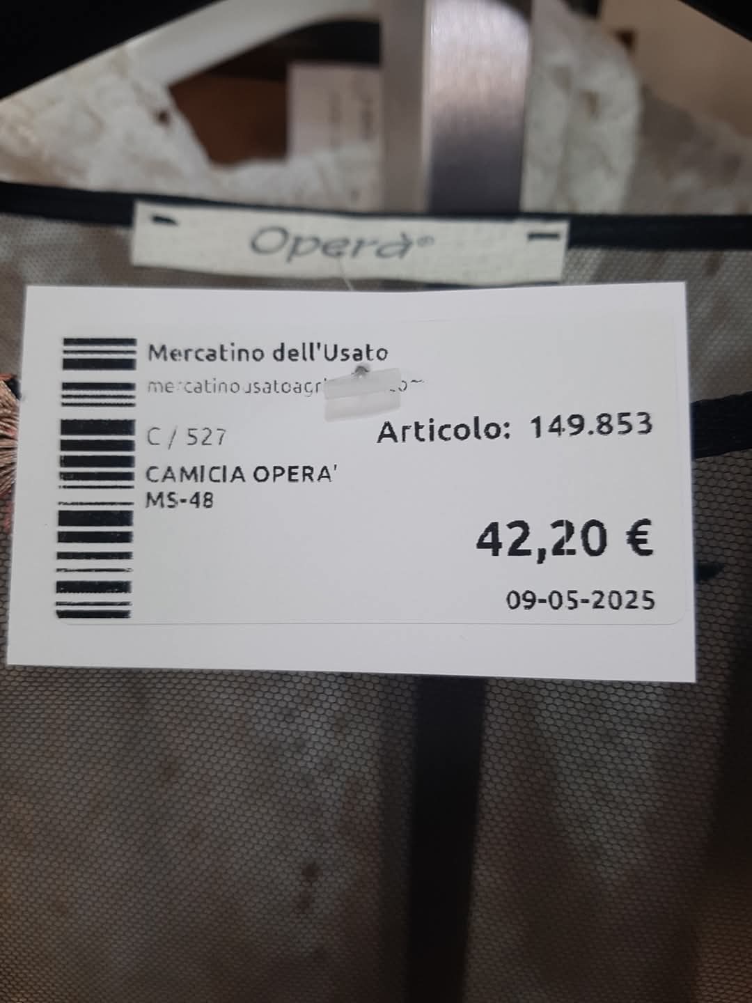Camicia Opera' Ms-48