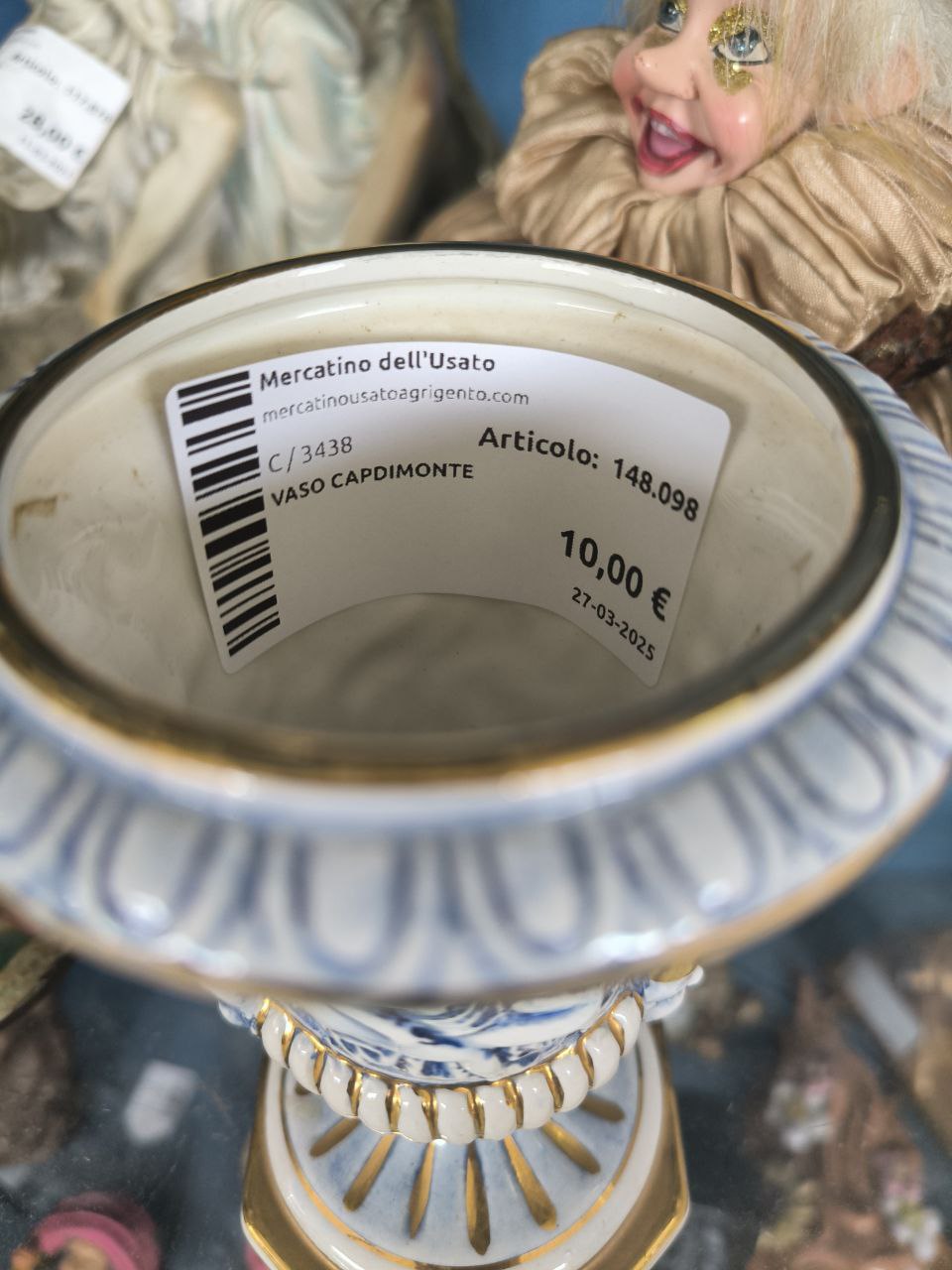 Vaso Capdimonte