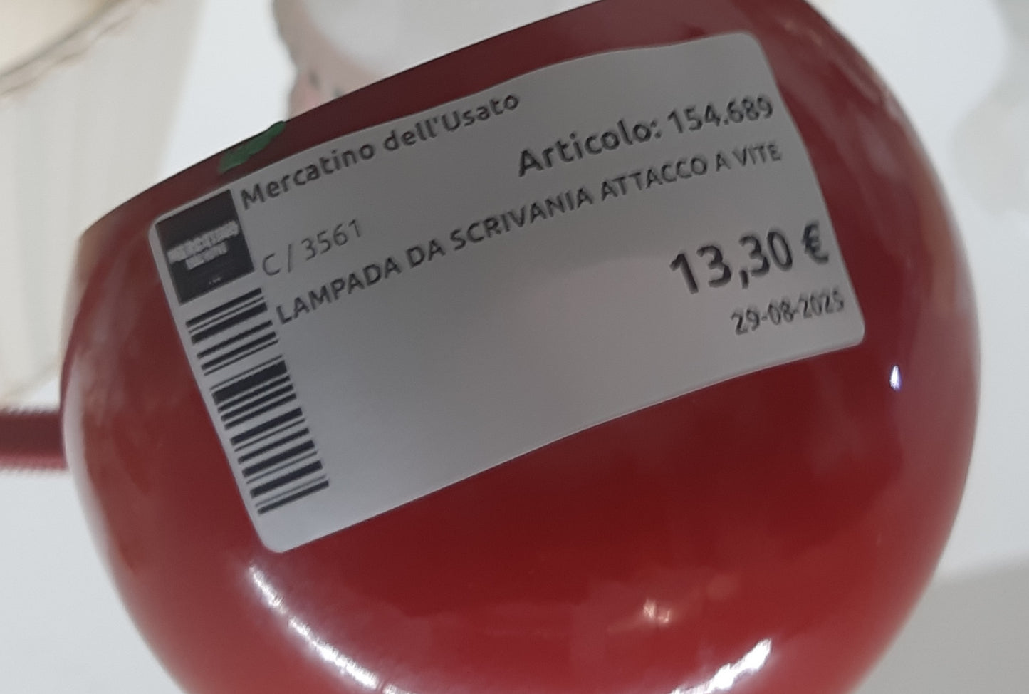 Lampada Da Scrivania Attacco A Vite
