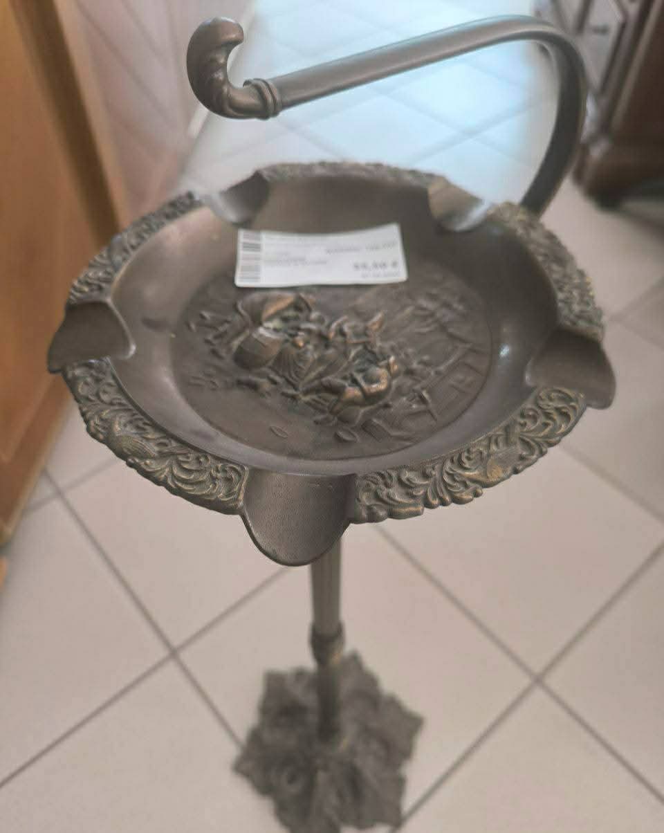 Posacenere Vintage In Ottone