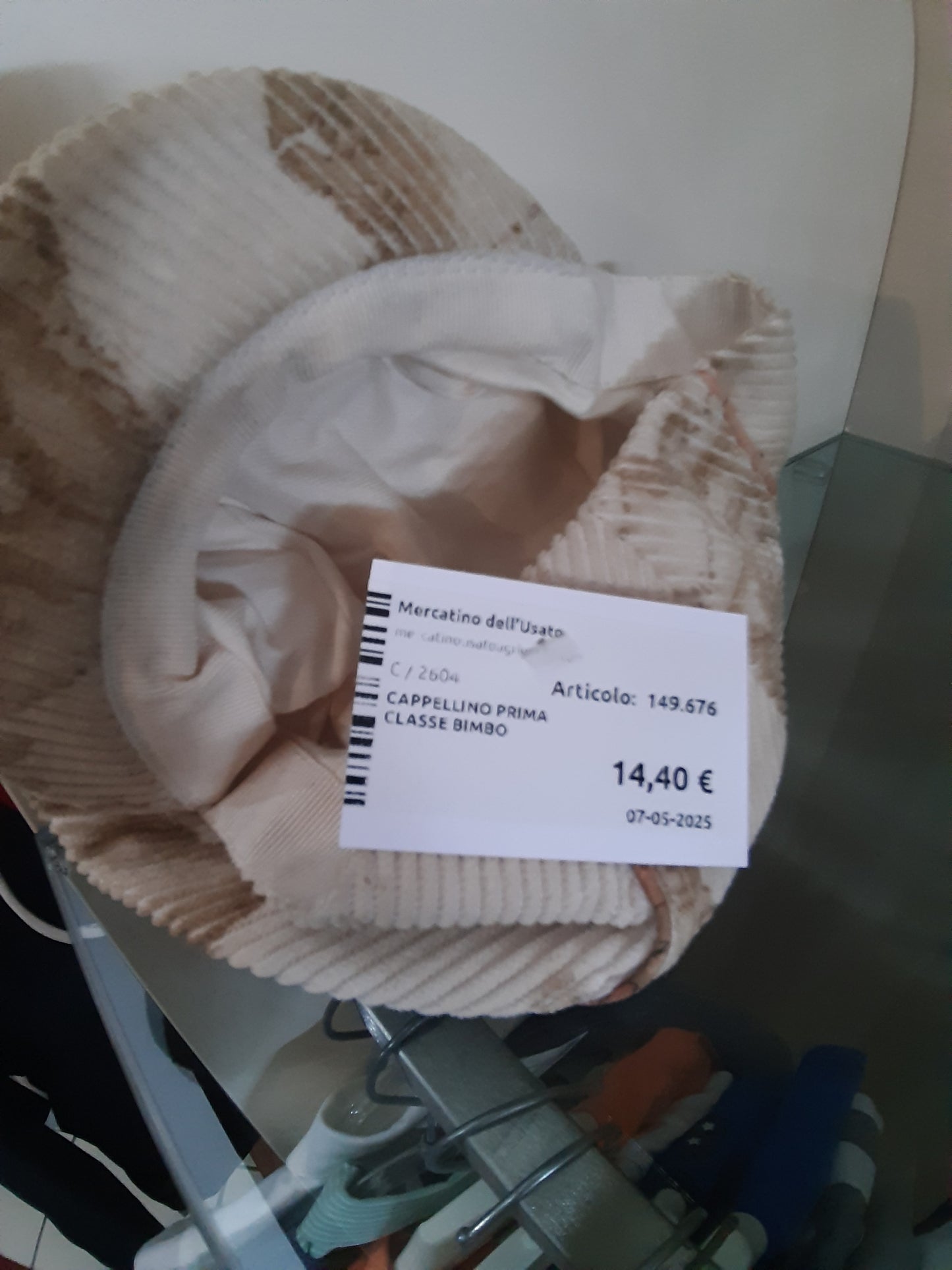 Cappellino Prima Classe Bimbo