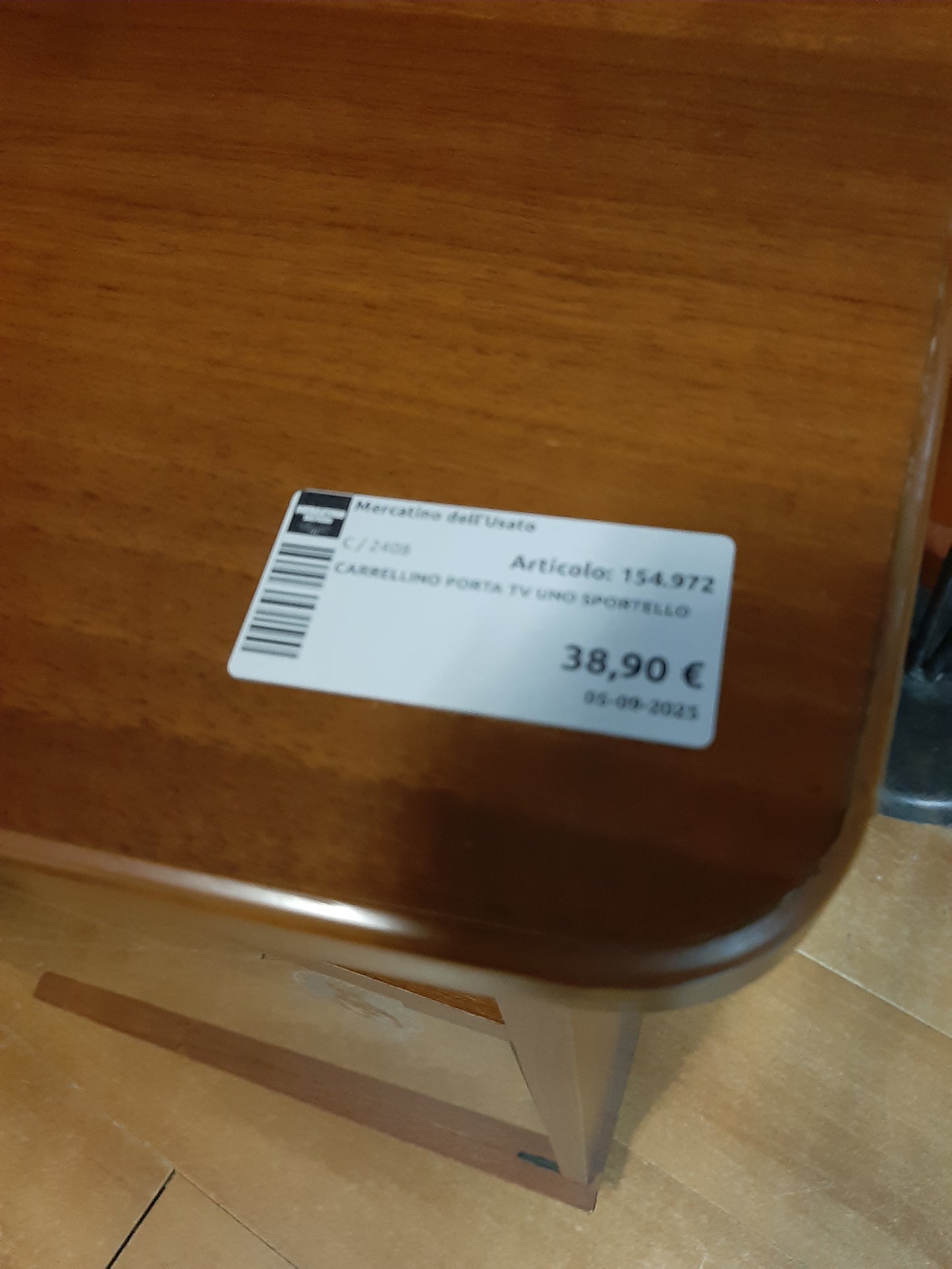 Carrellino Porta Tv Uno Sportello