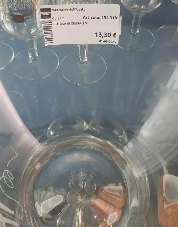 Ciotola In Cristallo