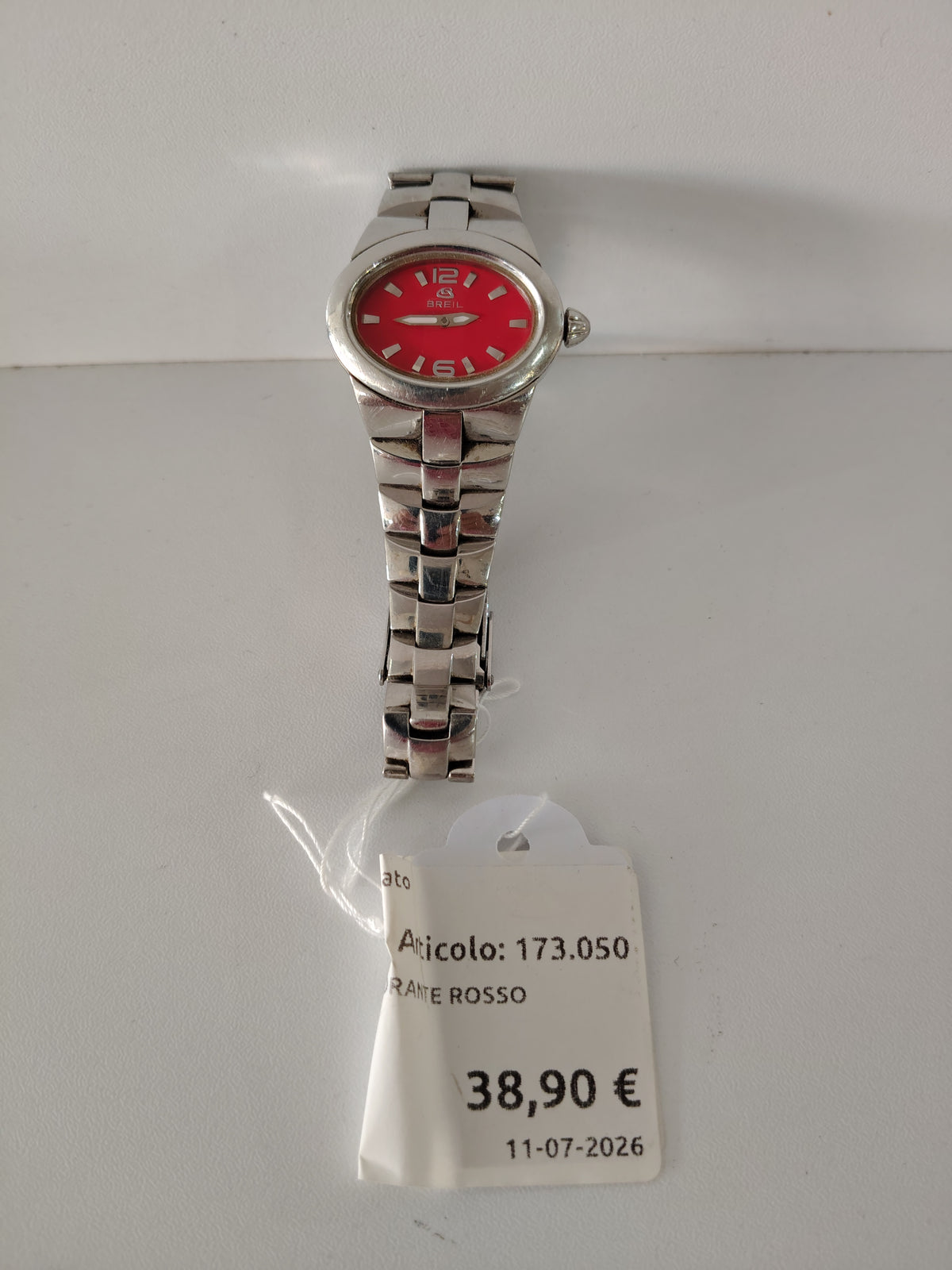 Breil Ovale Quadrante Rosso