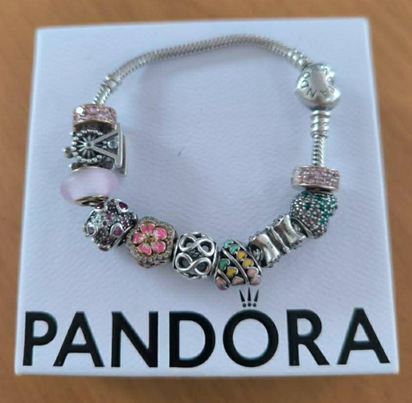 Bracciale Con 10 Charms Pandora