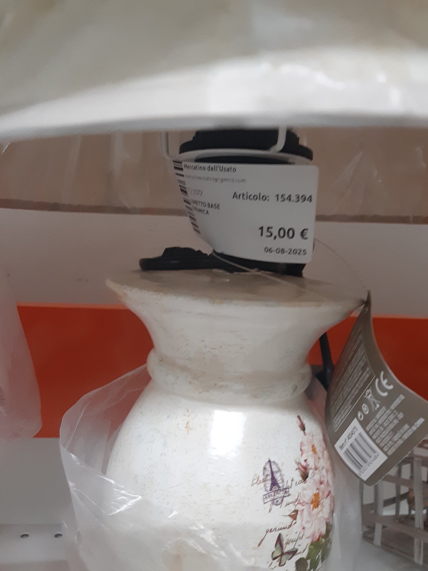 Lumetto Base Ceramica