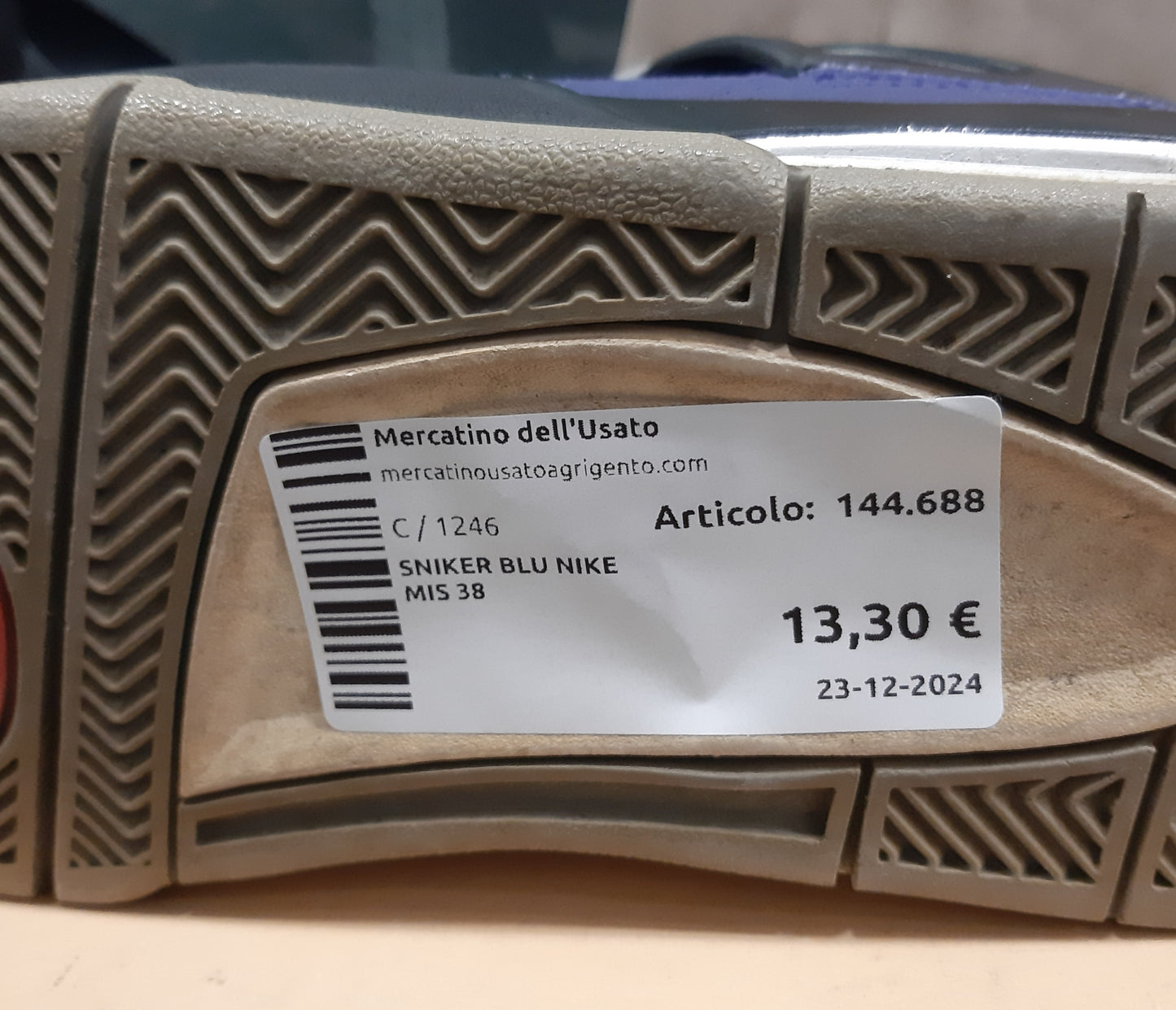 SNIKER BLU NIKE MIS.38