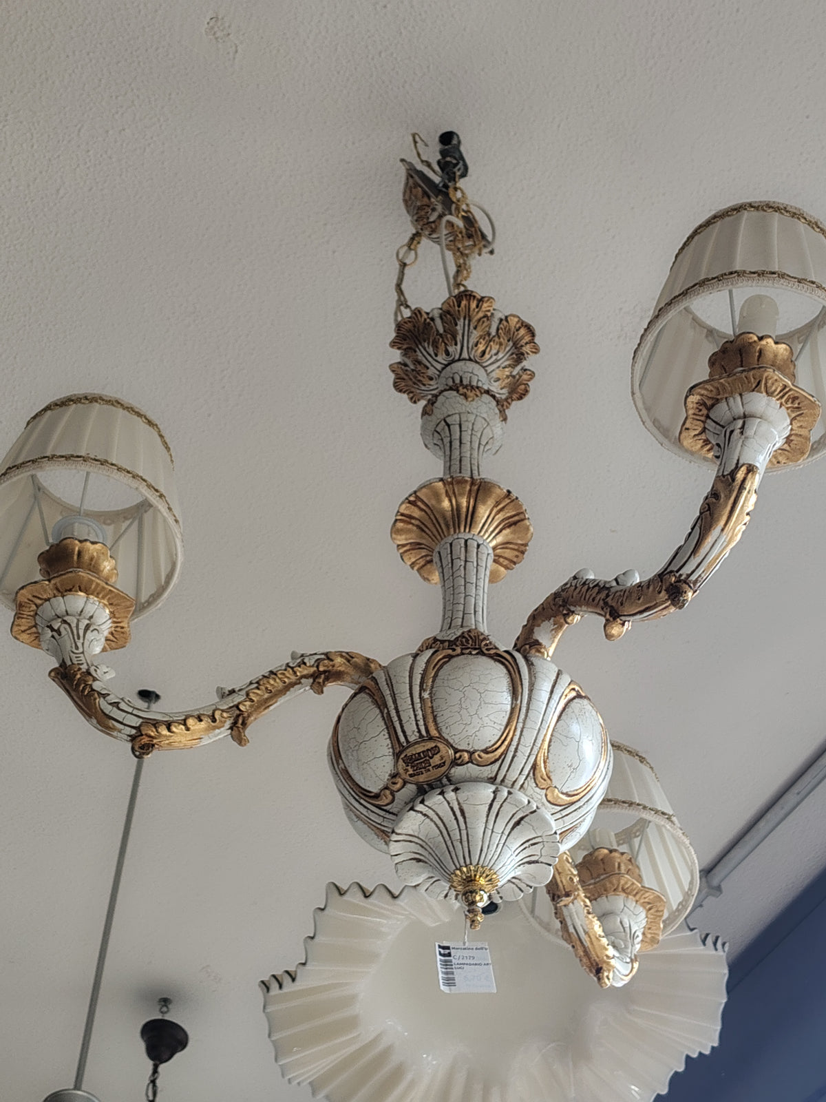 Lampadario Artigianato Fiorentino 3 Luci