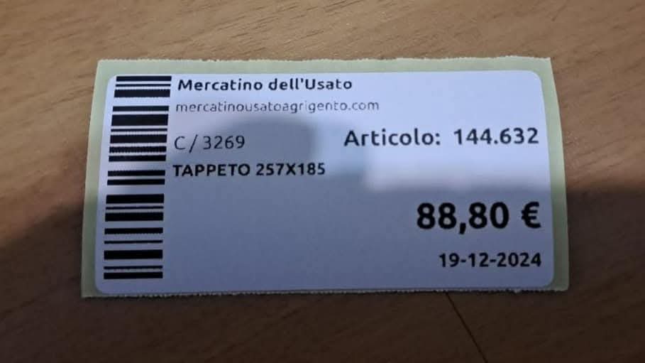 TAPPETO 257X185