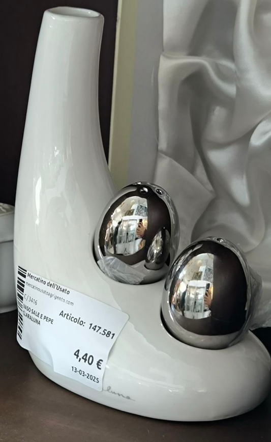 Vaso Sale E Pepe Claraluna