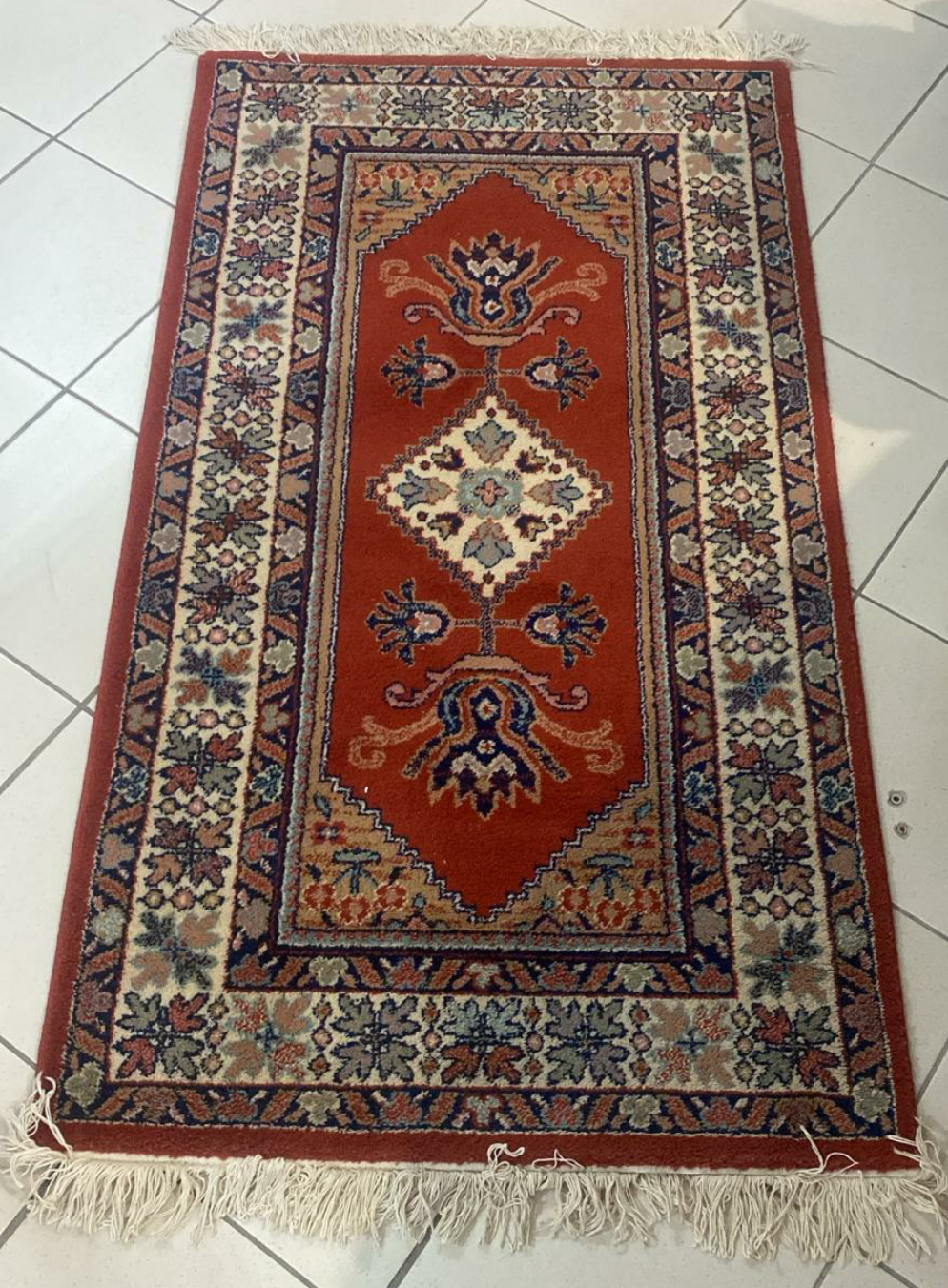 TAPPETO ROSSO CENTRALE TIPO RUNNER 150X82 (TRIS)