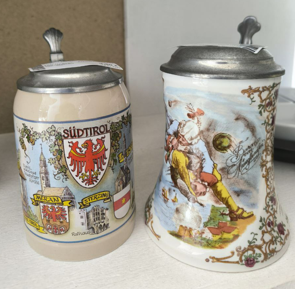 BOCCALE BIRRA CON COPERCHIO 
SUDTIROL