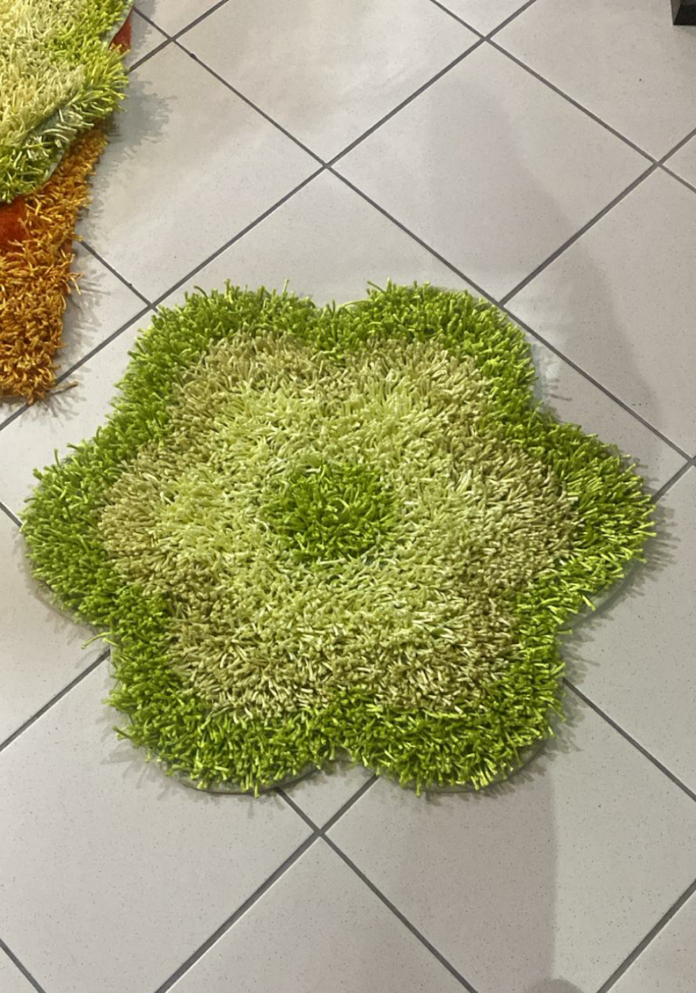 Tappeto A Fili Verde