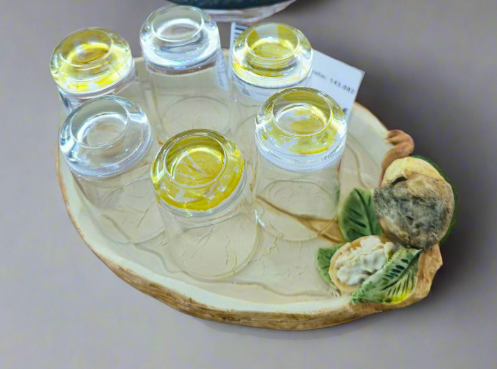 BICCHIERINI NOCINO/LIMONCELLO CON VASSOIETTO