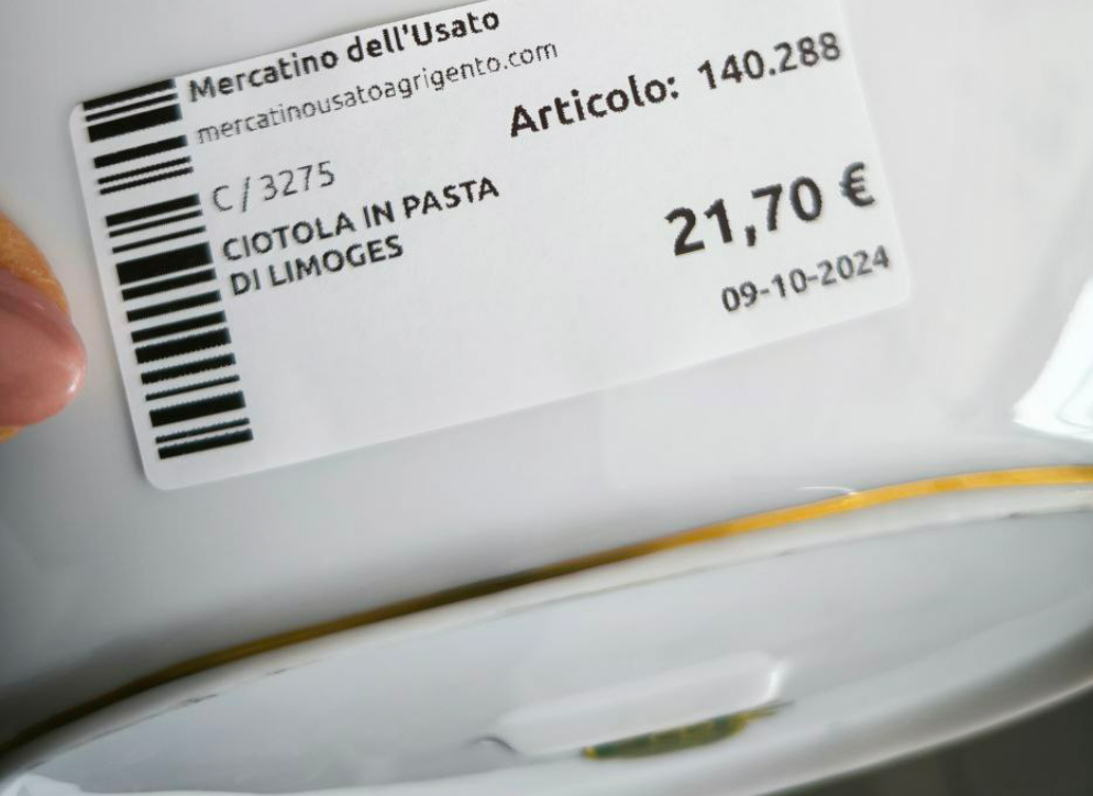 CIOTOLA IN PASTA DI LIMOGES