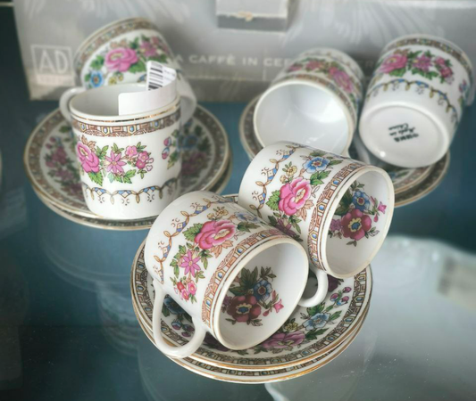 6 Tazzine Da Caffe Made In China