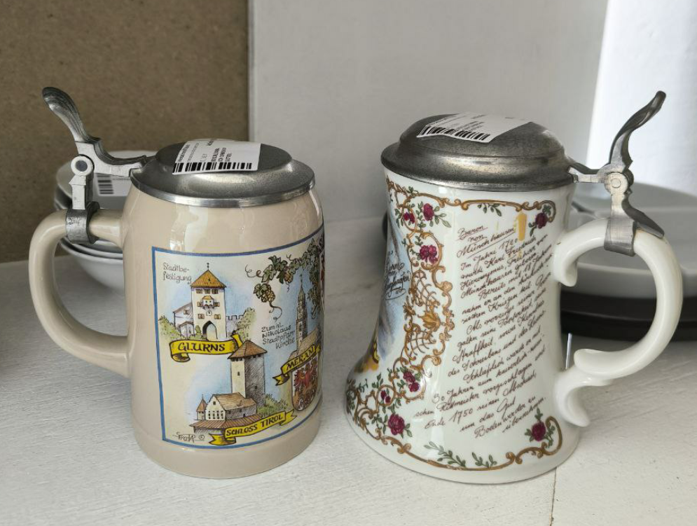 BOCCALE BIRRA CON COPERCHIO 
SUDTIROL