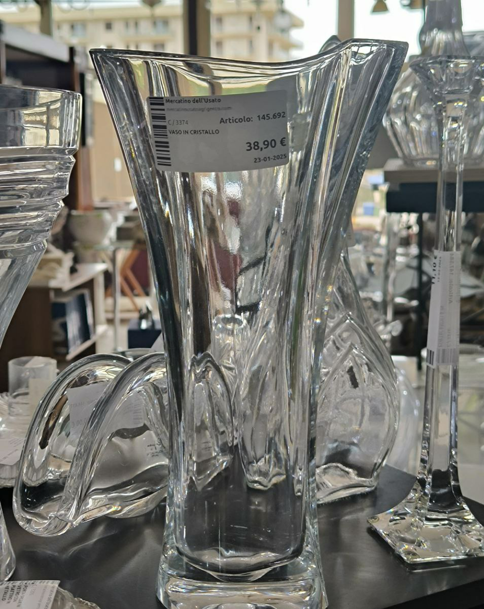 Vaso In Cristallo