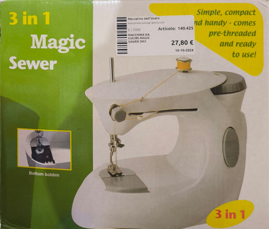 Macchina Da Cucire Magic Sawer 3in1
