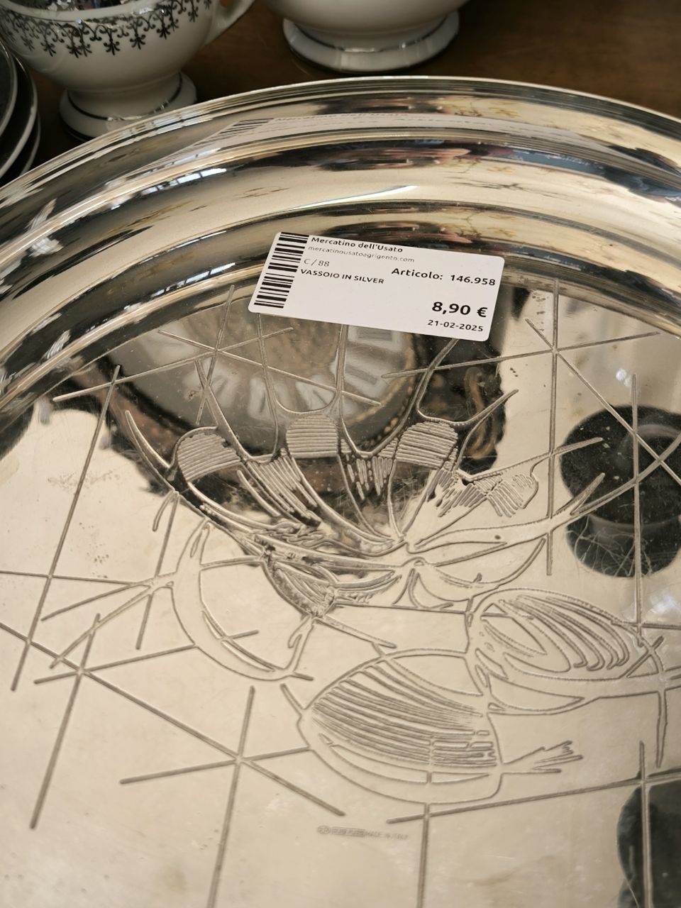 Vassoio In Silver
