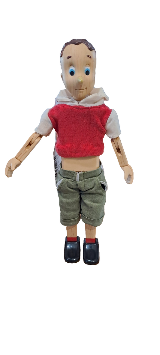 Pinocchio in plastica gadget mulino bianco da collezione