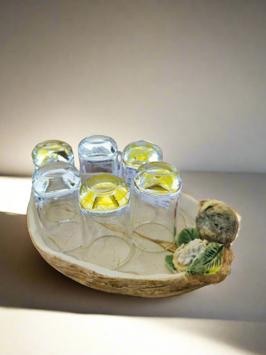 BICCHIERINI NOCINO/LIMONCELLO CON VASSOIETTO