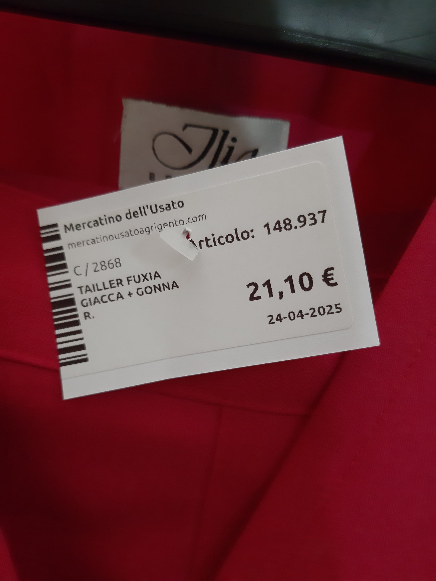 Tailler Fuxia Giacca + Gonna   R.