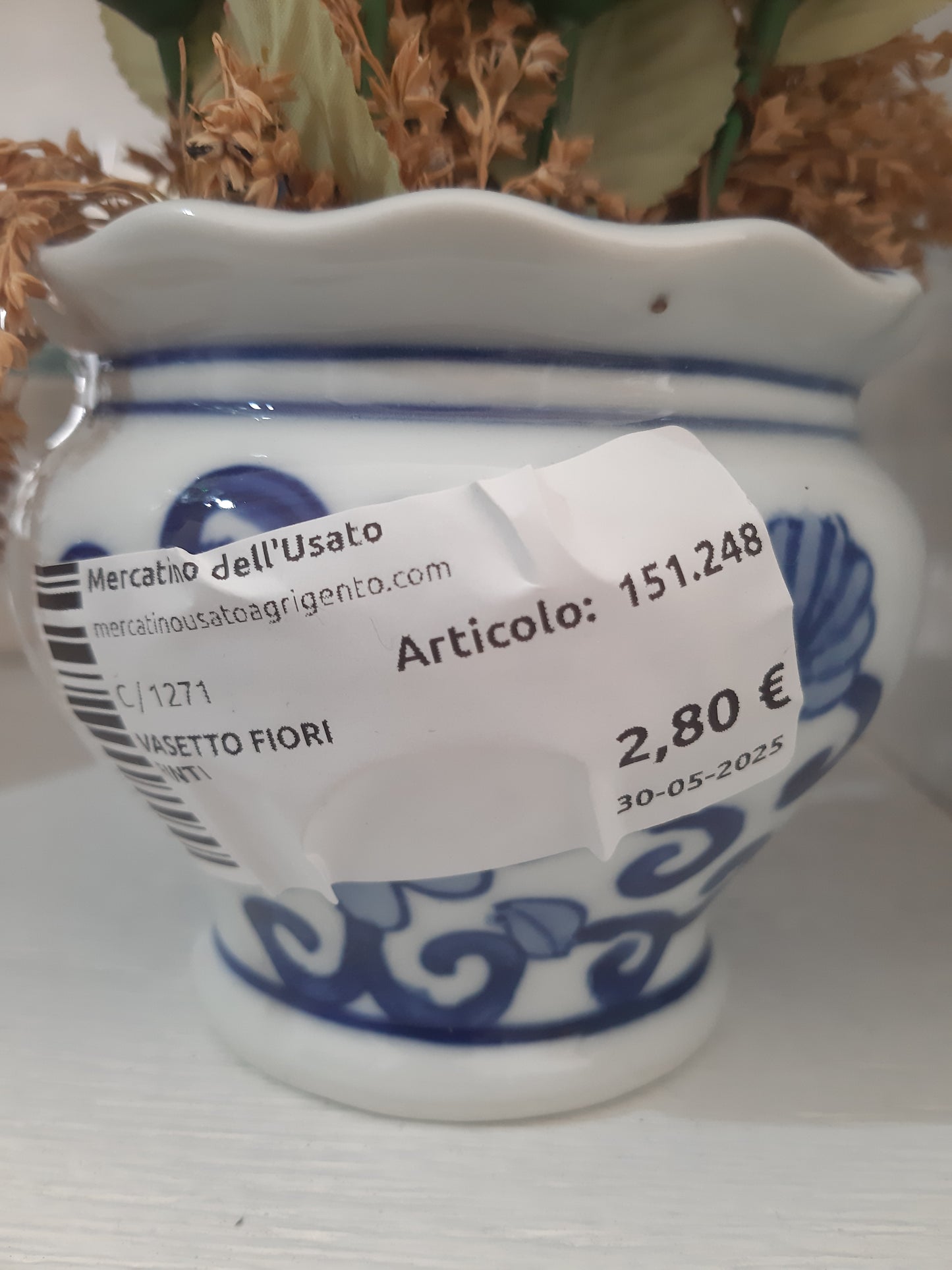 Vasetto Fiori Finti