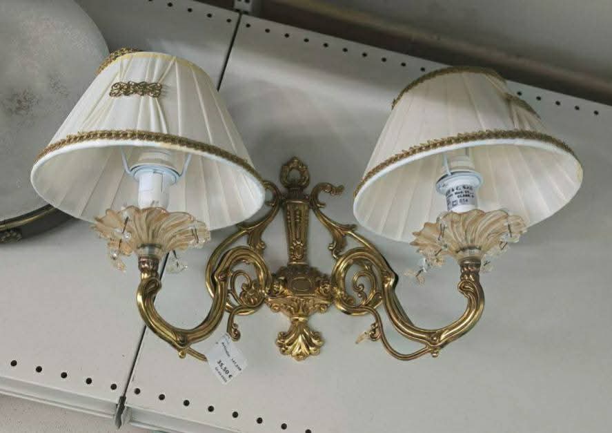 Appilque Dorata Doppia Luce