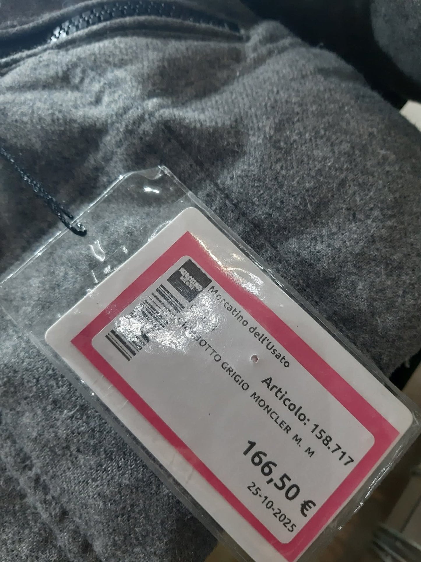 Giubbotto Grigio  Moncler  M.  M