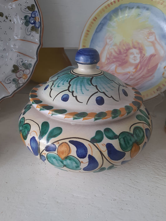 Cofanetto Potiche Ceramica Di Sciacca