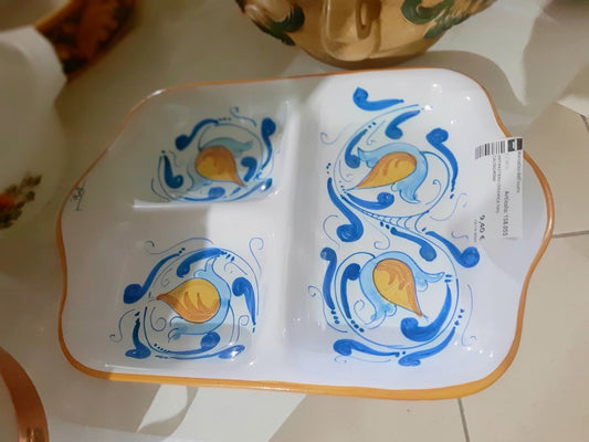 Antipastiera Ceramica Tipo Caltagirone