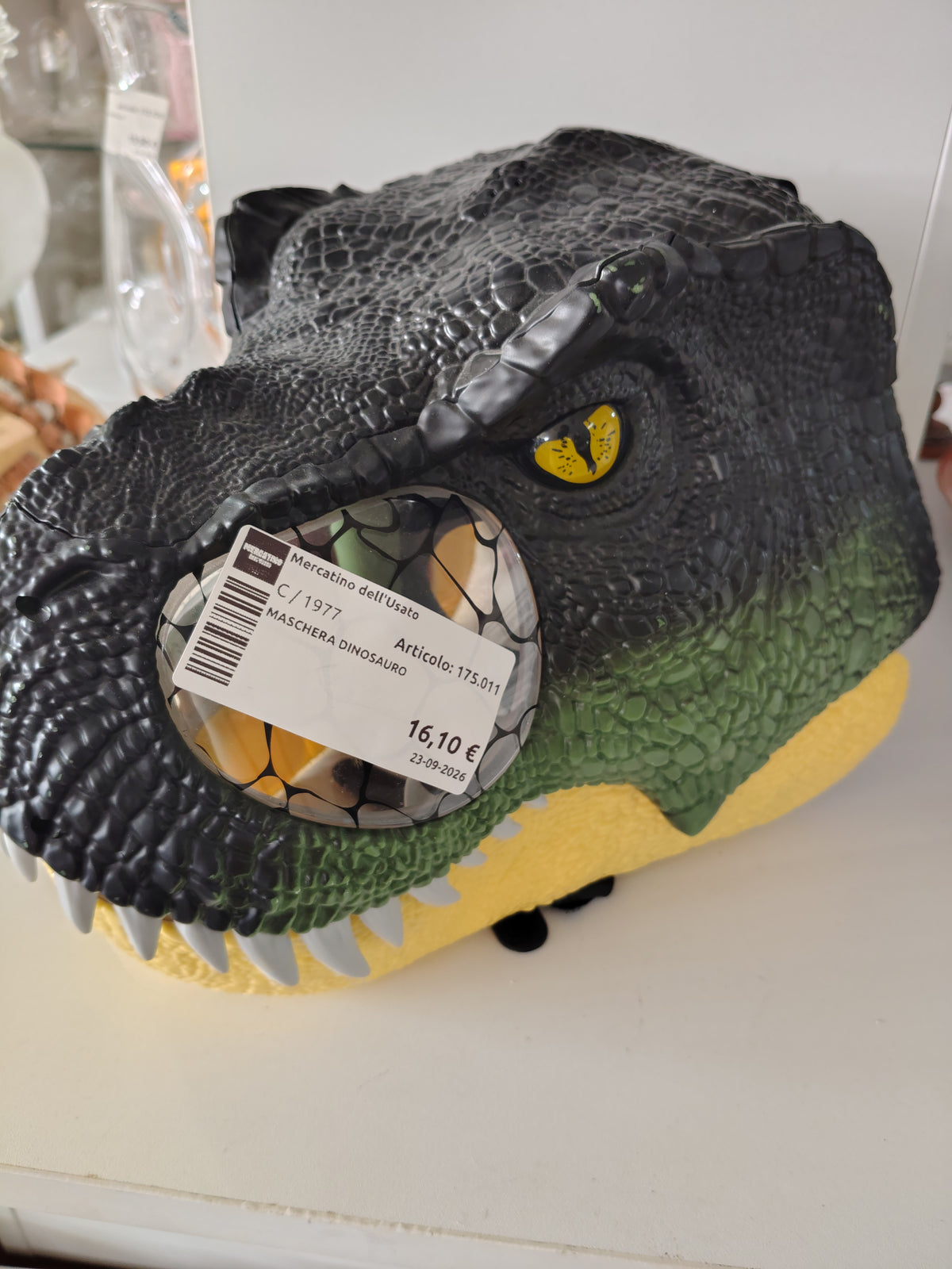 Maschera Dinosauro