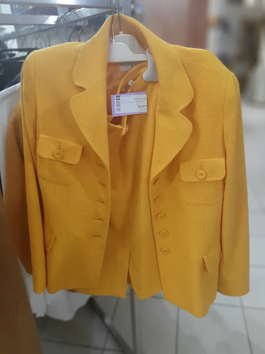 Tailler Giallo Gonna E Giacca Mis 46