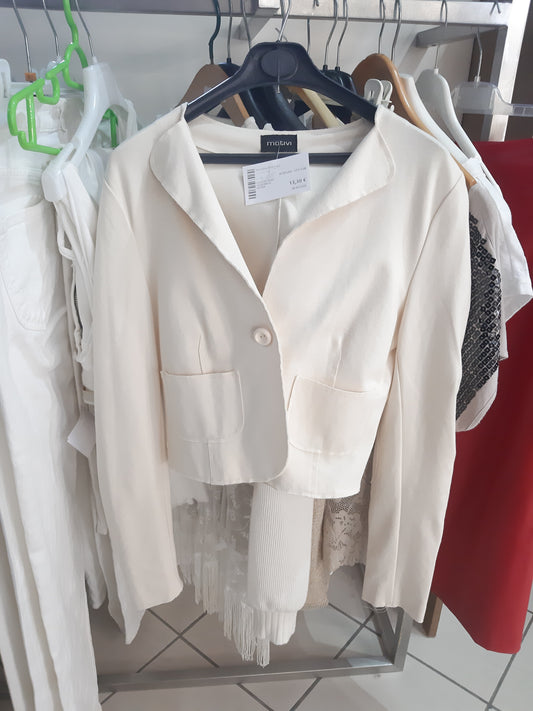 Giacchettino Beige Mis 42 Motivi