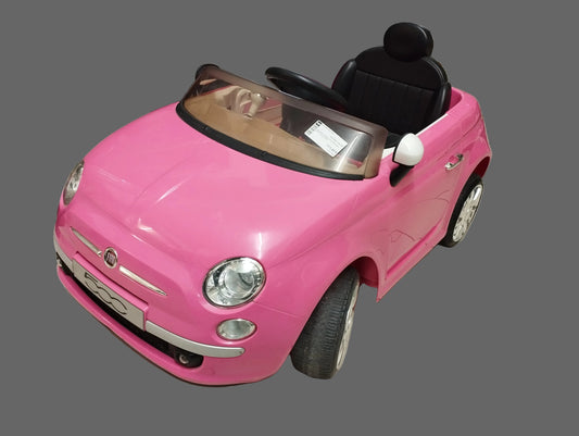 Macchina 500 Rosa Telecomandata Con Tlc Alla Cassa