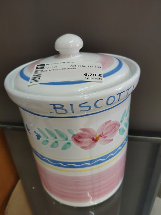 Biscottiera Colorata